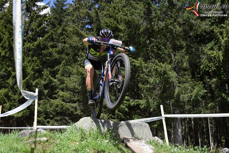 Zadov hostil další díl Českého poháru cross country horských kol.