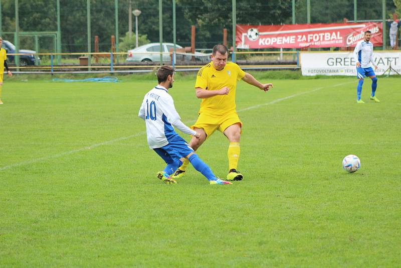 Fotbalová I.A: SK Čkyně - SK Mirovice 1:1 (0:0).