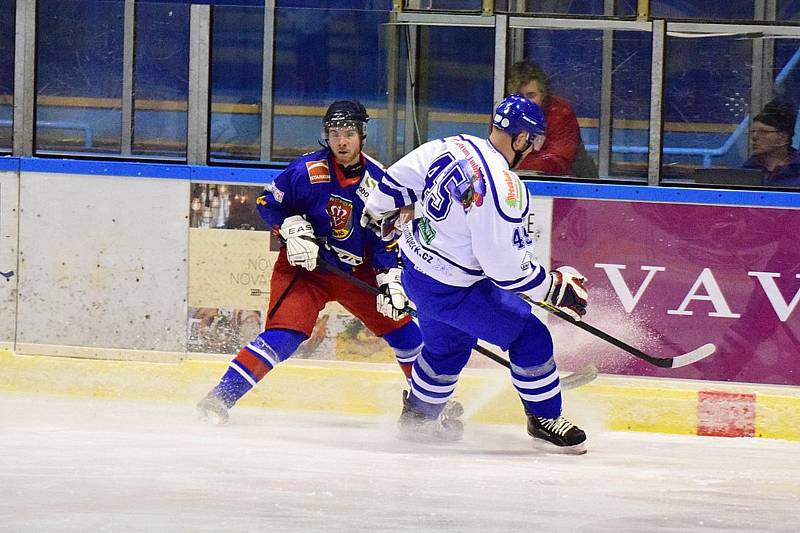 Vimperští hokejisté porazili Telč 5:4.