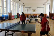 Turnaj mladých stolních tenistů ve Volarech.