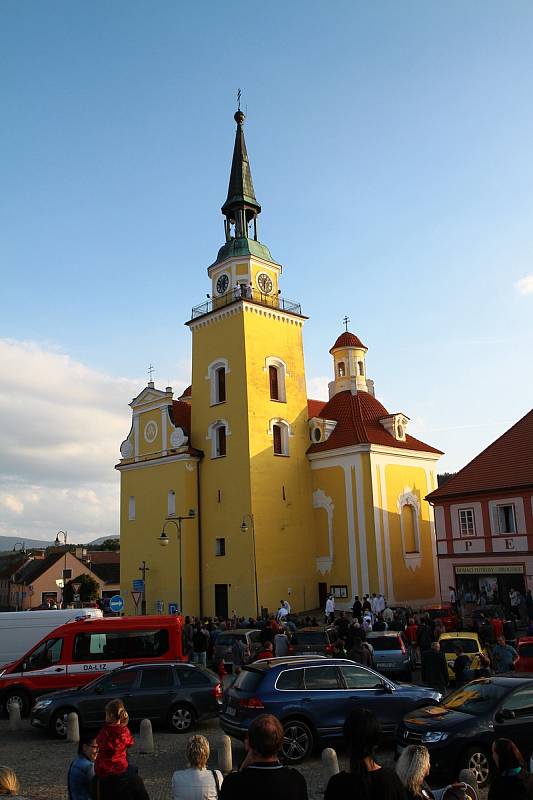 Oslavy založení města Vlachovo Březí.