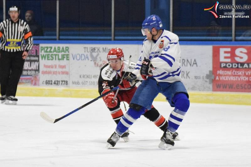 Dohrávka KL hokejistů: HC Vimperk - Pelhřimov 2:5.