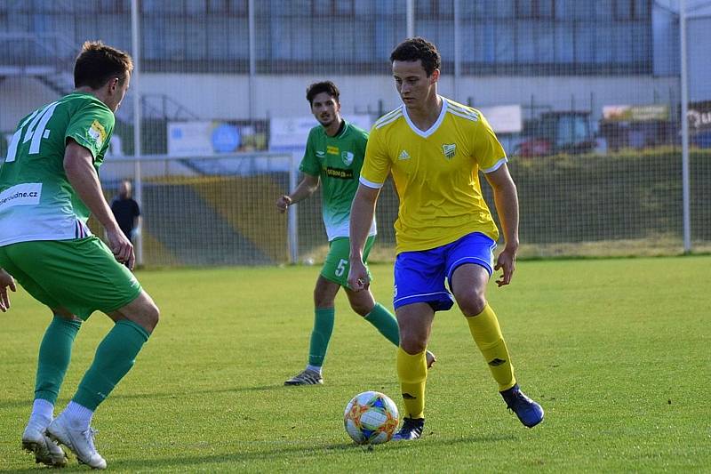 Fotbalová A třída: Vimperk - Roudné 1:0.