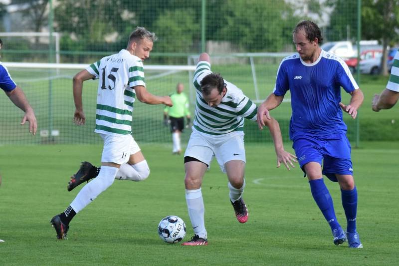 Fotbalová I.B třída: Vacov - Husinec 3:2.