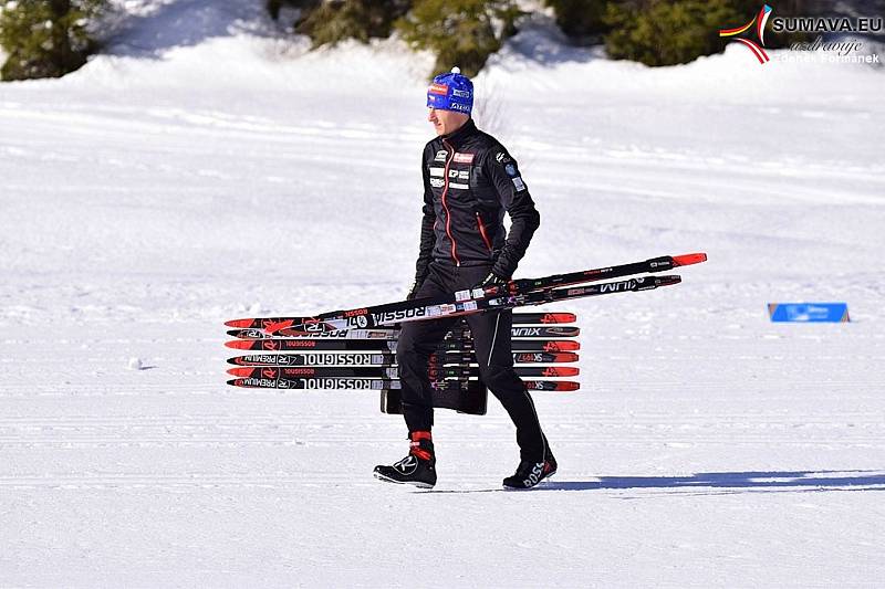 Mladí lyžaři soutěžili na distancích od jednoho do pěti kilometrů volnou technikou.