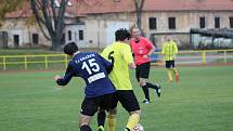 Fotbalový KP: Prachatice - Dražice 1:0.