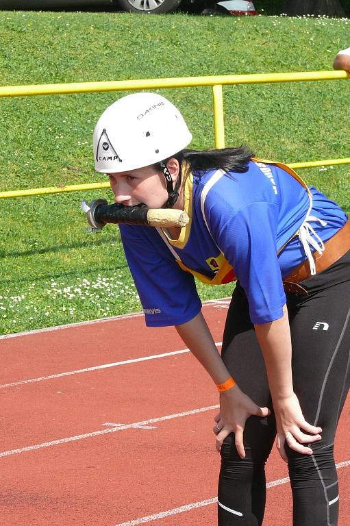 Do krajské soutěže v požárním sportu se pustili hasiči v sobotu a v neděli na prachatickém městském stadionu. Děti budou soutěžit v sobotu 20. června.