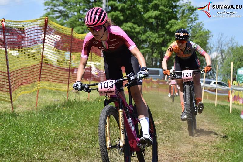 Zadov hostil další díl Českého poháru cross country horských kol.