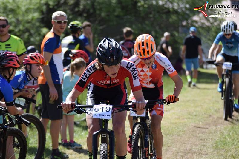 Zadov hostil další díl Českého poháru cross country horských kol.