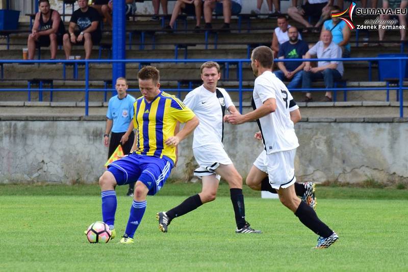 Volyně - Čkyně 0:2.