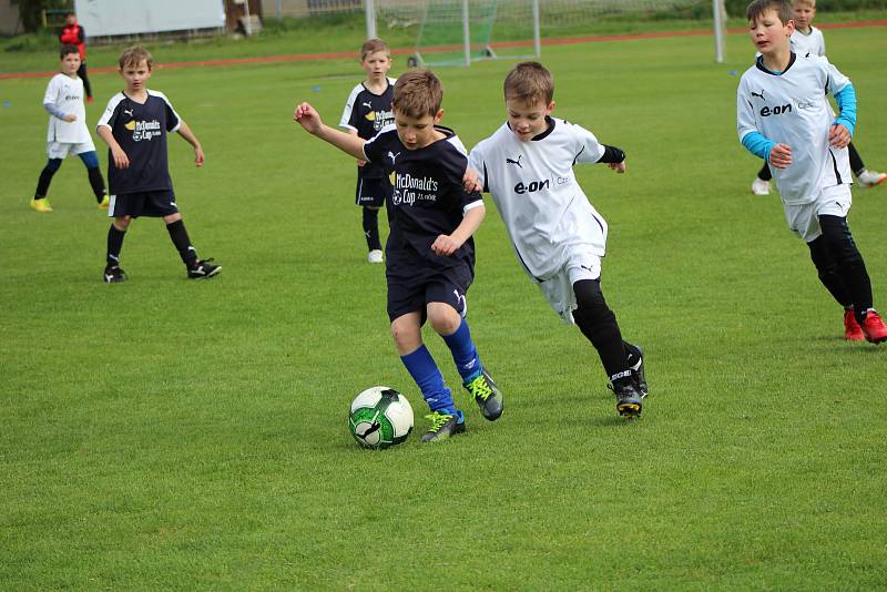 Sedm týmů hrálo okresní kolo McDonalds cupu 1. - 3. tříd.