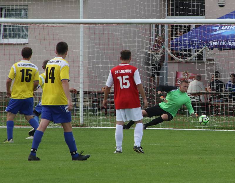 Lhenice - Vlachovo Březí 3:0.