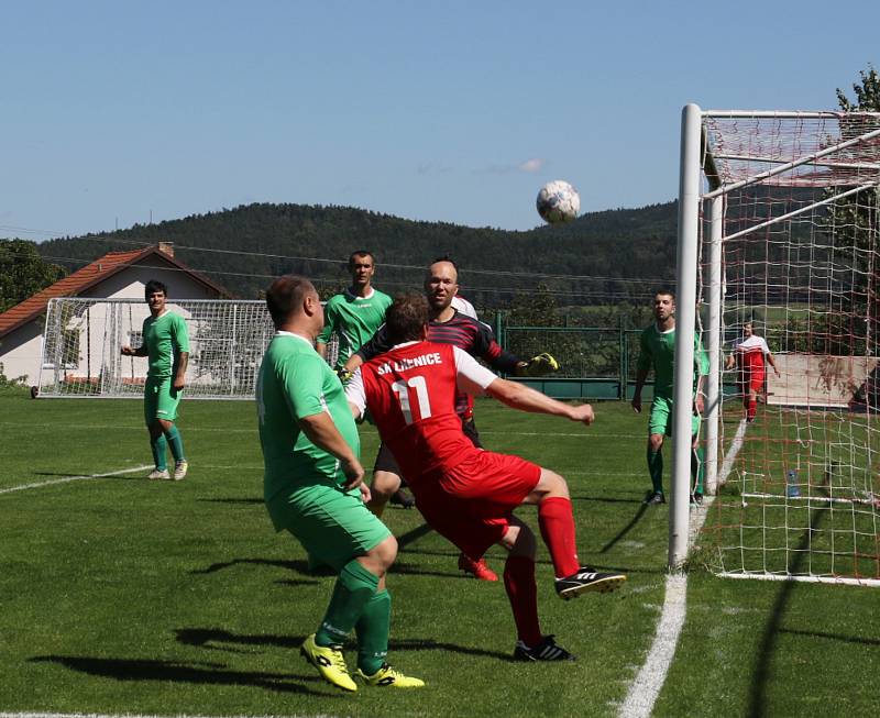 Fotbalový OP Prachaticka: Lhenice B - Dub 8:0. Foto: Jan Klein