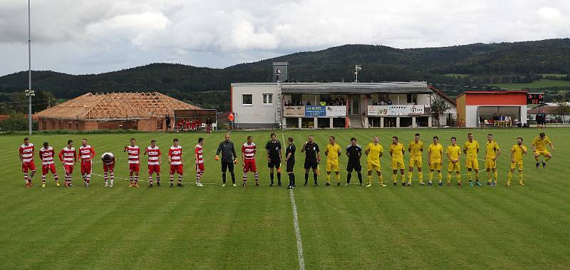 Fotbalová I.A třída: SK Lhenice - SK Čkyně 1:2 (0:1).