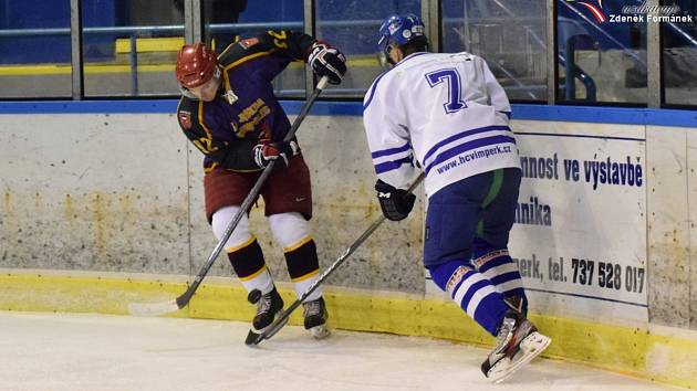 HC Vimperk - Jiskra Humpolech 3:6.