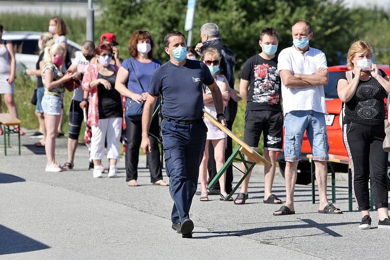 V prachatické firmě se testuje na Covid-19.