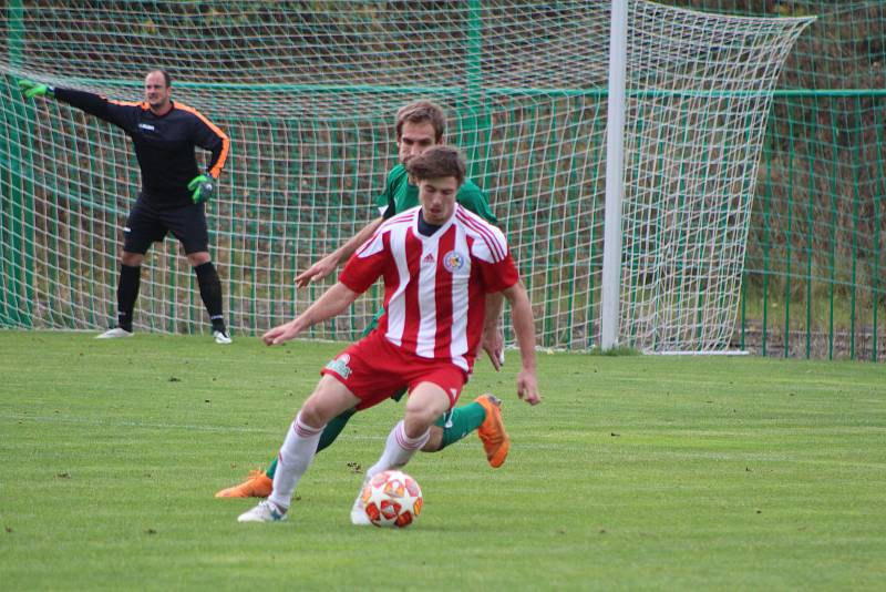 Fotbalový KP: Lažiště - Blatná 6:1.