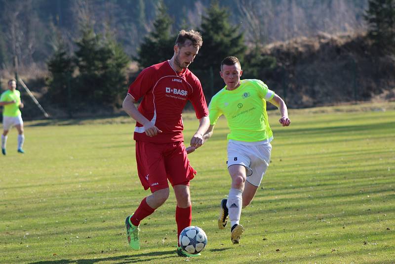 Fotbalová I.B třída: Stachy - Bělčice 2:2.