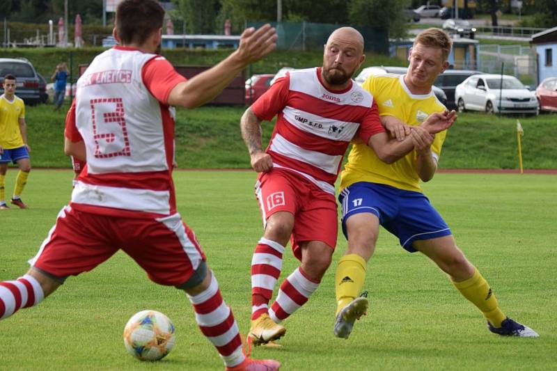 Fotbalová I.A třída: Vimperk - Lhenice 0:0.