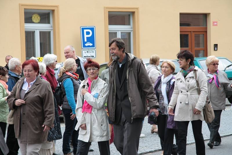 Prachatické gymnázium si připomnělo 150. výročí.