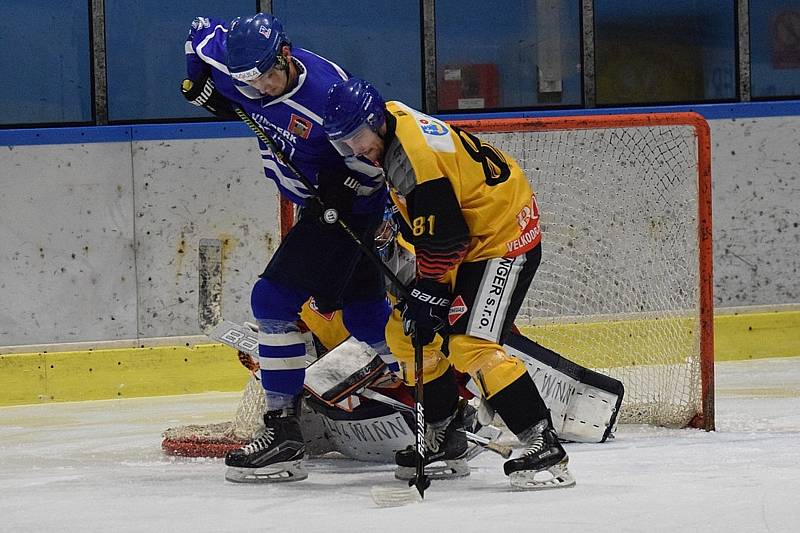 KL ledního hokeje: HC Vimperk - TJ Bpžetice 9:0 (3:0, 3:0, 3:0).