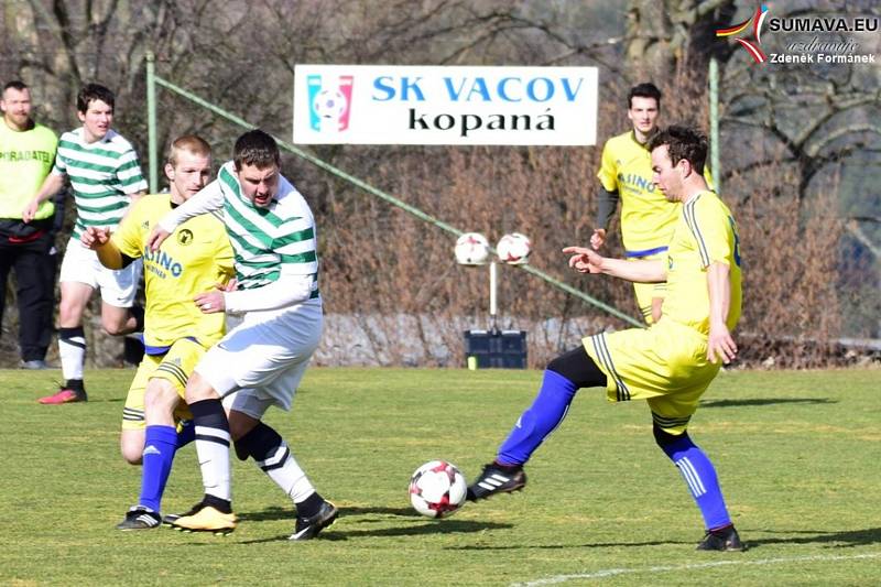 Vacov - Bavorovice 1:1 (1:0).