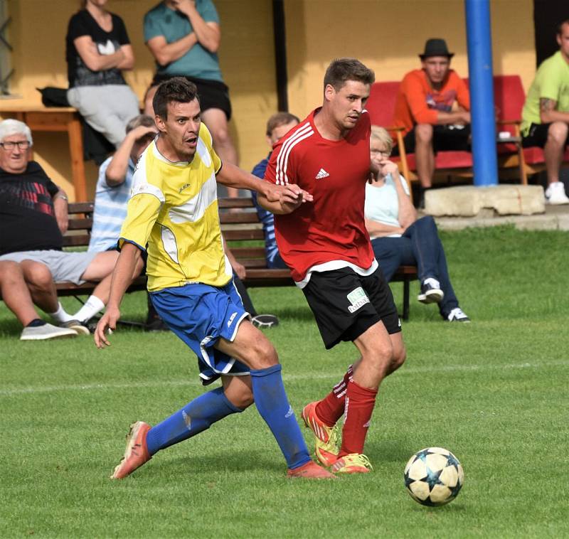 Vlachovo Březí - Strunkovice 1:0.