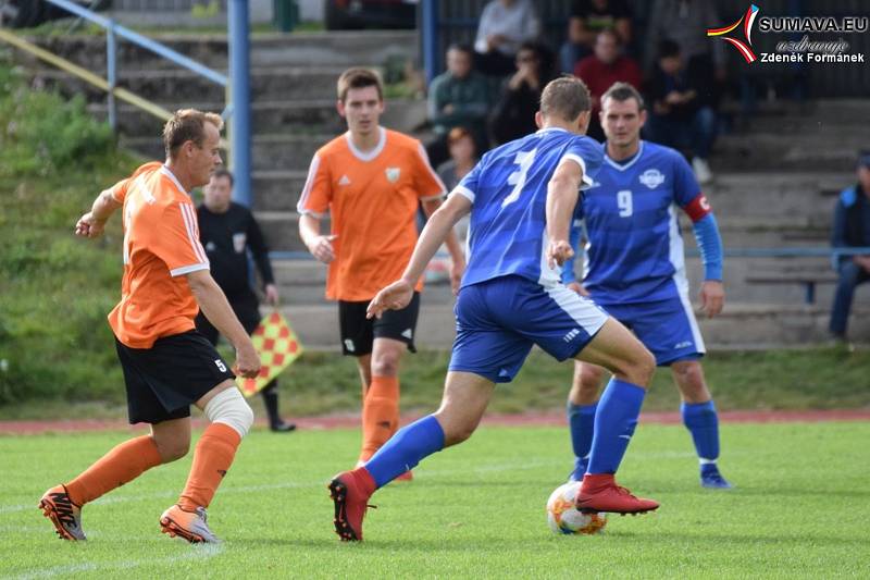 Fotbalová I.A třída: Vimperk - Semice 2:3.