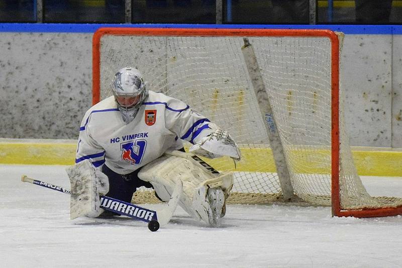 Dohrávka KL hokejistů: HC Vimperk - OLH Soběslav 4:7.