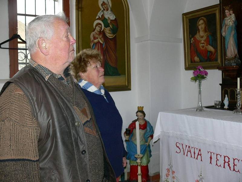 Kaple sv. Terezie v Budkově.