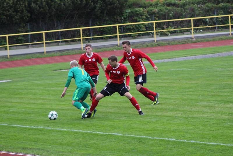 Fotbalová I.A třída: Prachatice - Trhové Sviny 3:0.