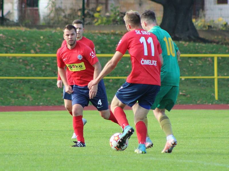 Fotbalový KP: Tatran Prachatice - SIKO Čimelice 4:0.