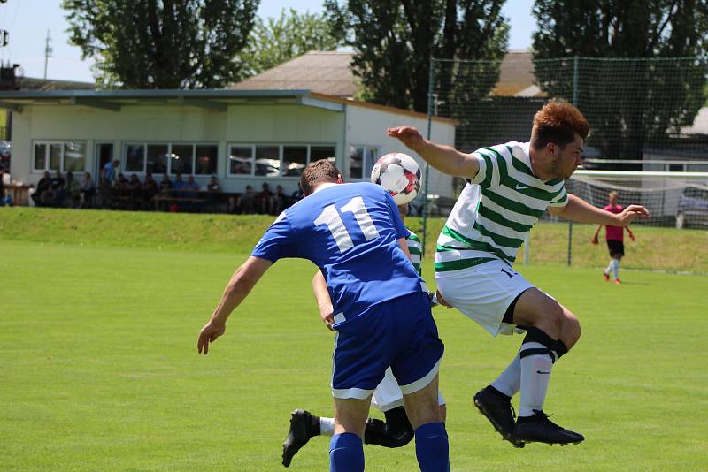 Fotbalová I.B třída: Vacov - Sousedovice 1:1.