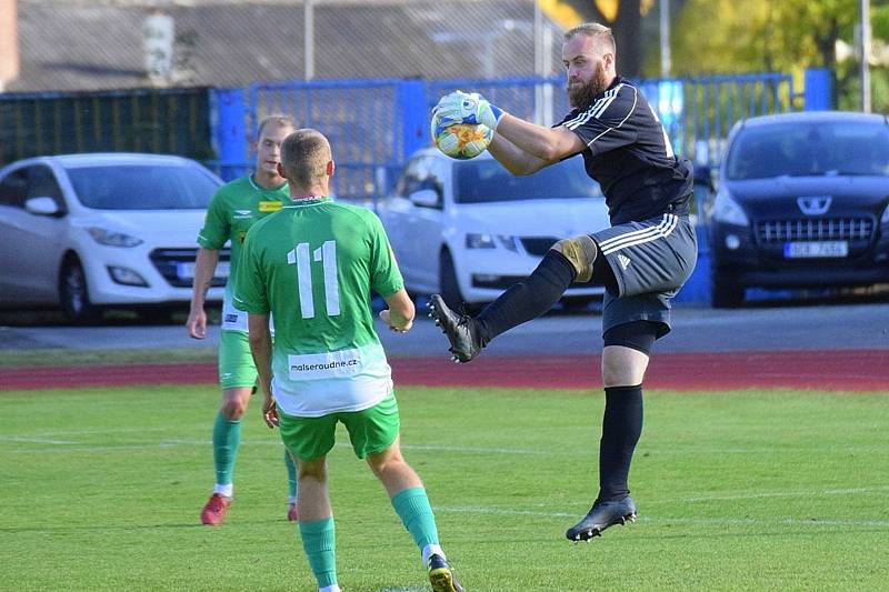 Fotbalová A třída: Vimperk - Roudné 1:0.