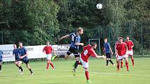 Fotbalová I.A třída: Strunkovice nad Blanicí - Velešín 0:0.