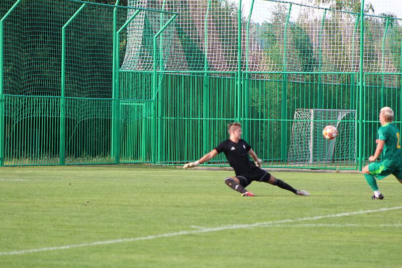 Fotbalová příprava: FK Lažiště - Tatran Prachatice 5:1.