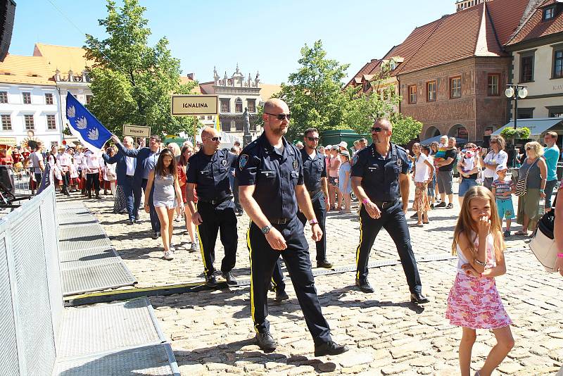 Slavnosti Zlaté stezky v Prachaticích.