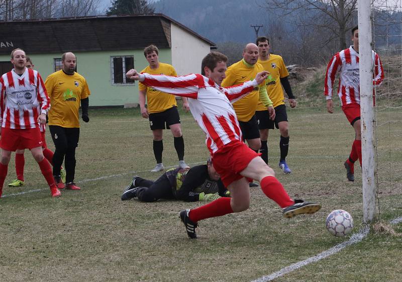 Fotbalový OP Prachaticka: Volary - Lhenice B 4:1.