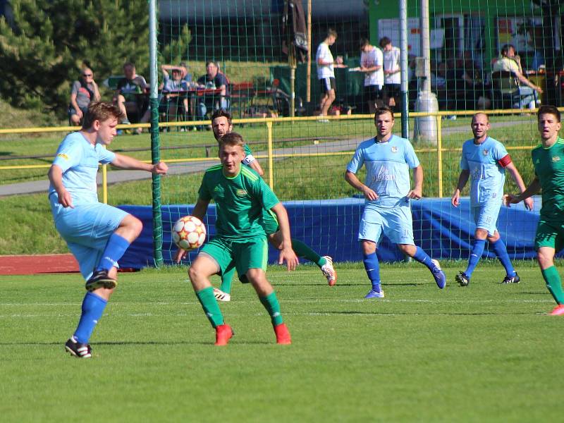 Fotbalový KP: Tatran Prachatice - FK Protivín 2:3 (1:3).
