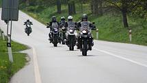 K památníku do Vitějovic se sjeli motorkáři ze všech koutů České republiky.