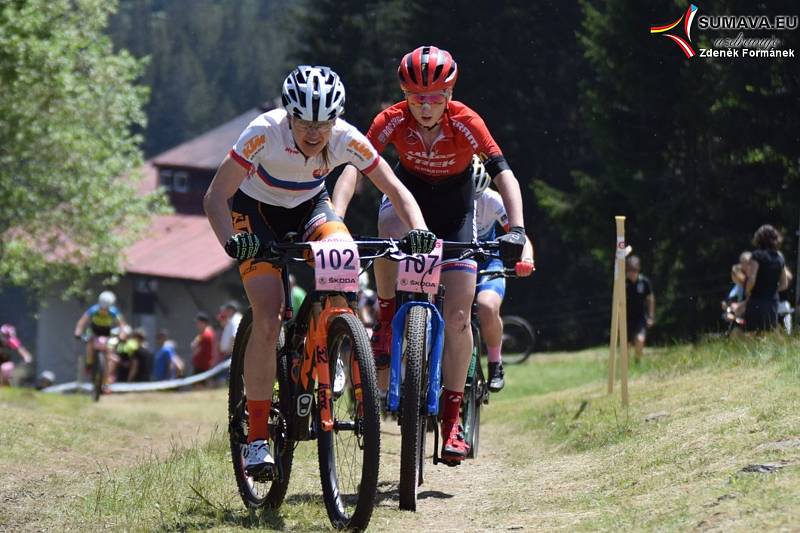 Zadov hostil další díl Českého poháru cross country horských kol.