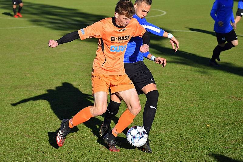 Fotbalová I.B třída: Vacov - Bělčice 0:1.