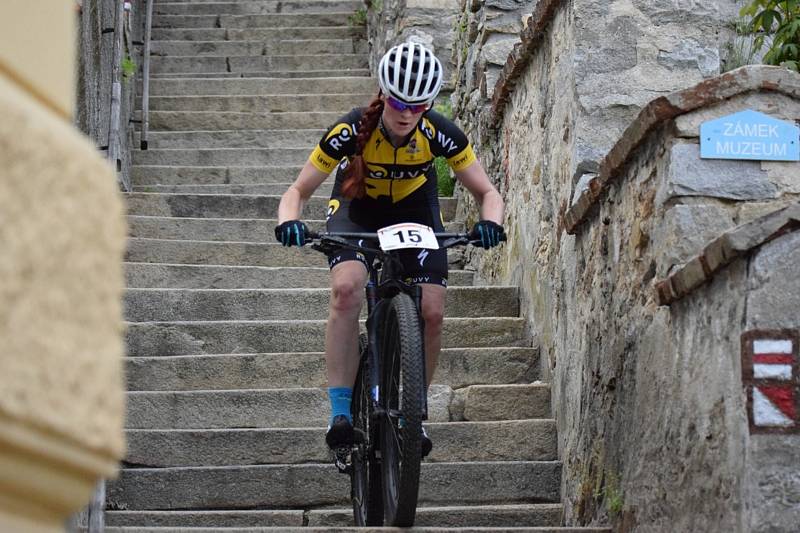 Bikeři si to rozdali při Vimperských schodech. Foto: Zdeněk Formánek