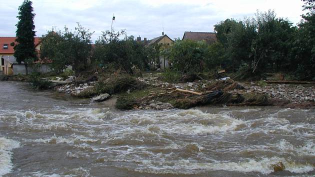 Povodně v roce 2002. Ilustrační foto