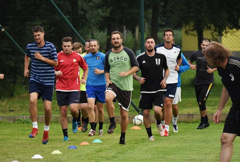 Fotbalisté Blaníku Strunkovice se připravují na start sezony I.A třídy.