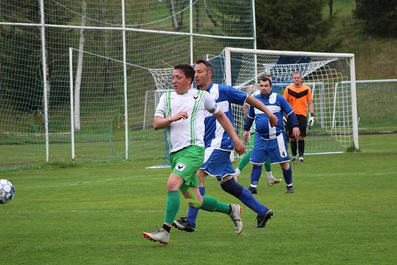 Zdíkov - Vlachovo Březí B 0:1 nedohráno.