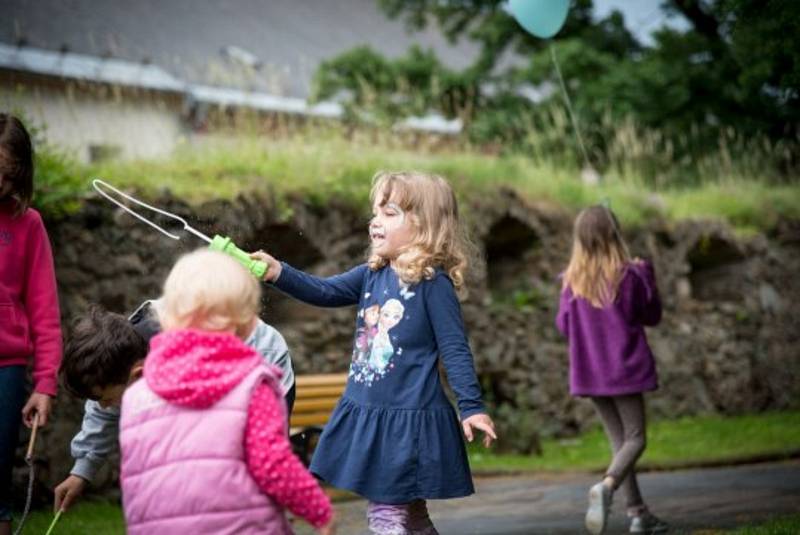 Piknik v prachatickém Parkáně.