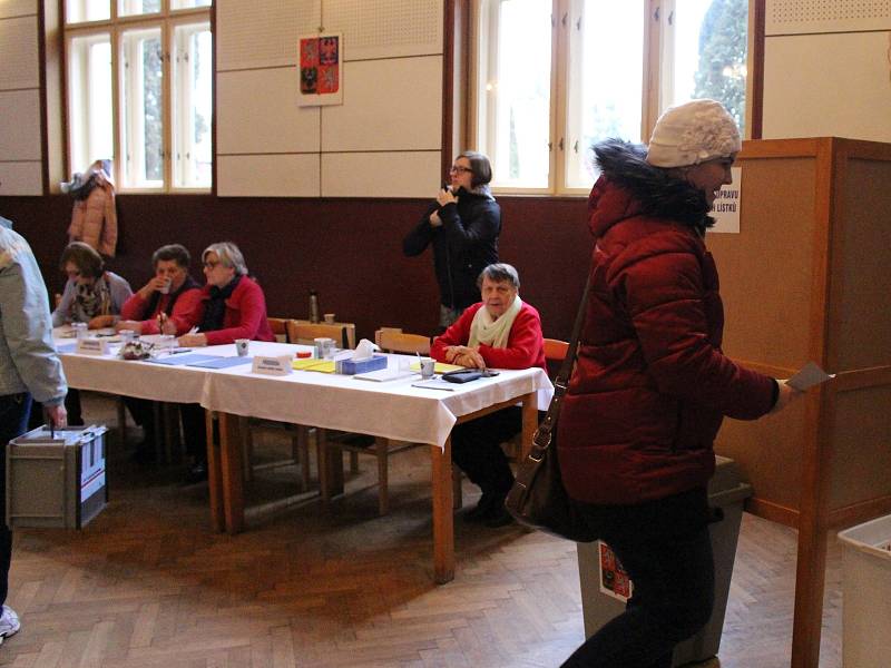 Druhé kolo prezidentských voleb v Netolicích.