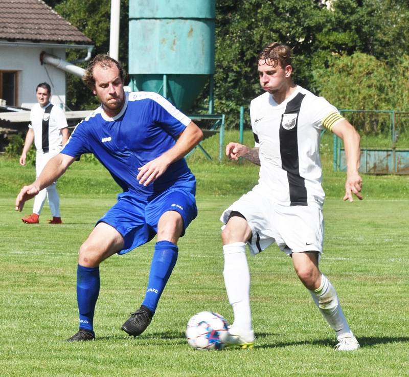 Fotbalová I.B třída: Husinec - Volyně 2:1.