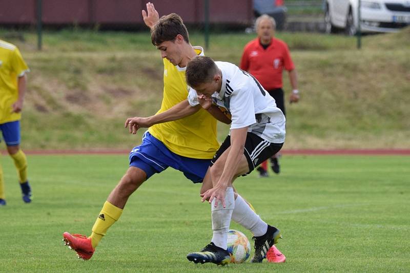 Fotbalová příprava: Šumavan Vimperk - Znakon Sousedovice 1:5 (0:2).